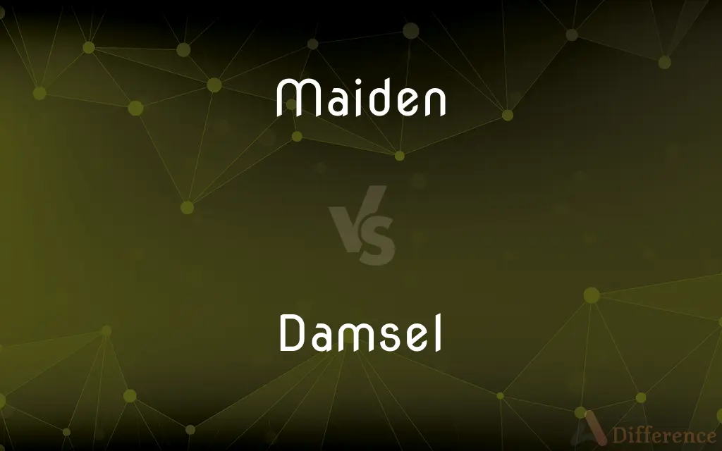 Maiden vs. Damsel — What's the Difference?