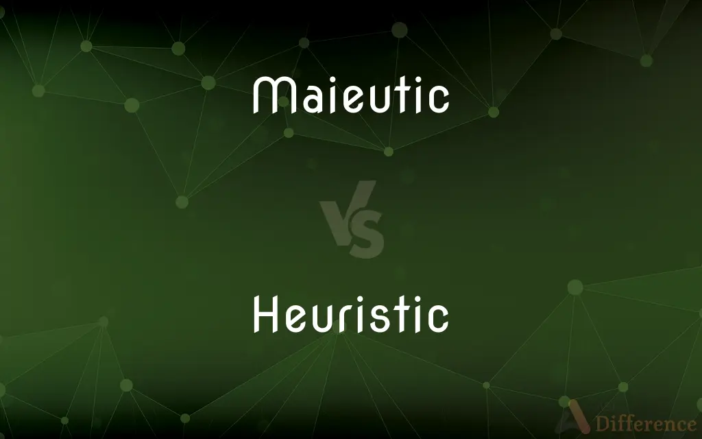 Maieutic vs. Heuristic — What's the Difference?