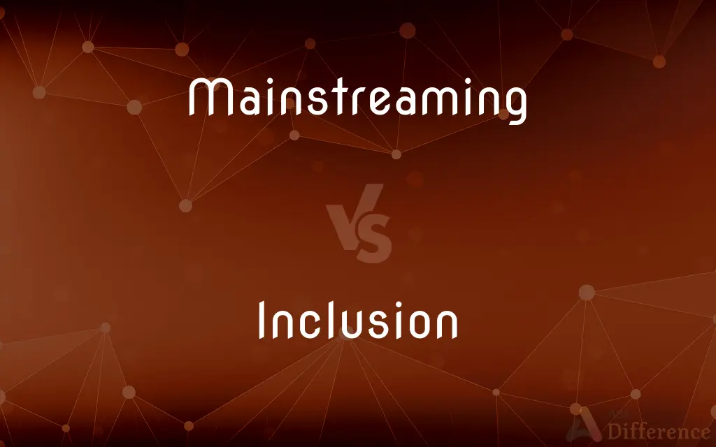 Mainstreaming vs. Inclusion — What's the Difference?