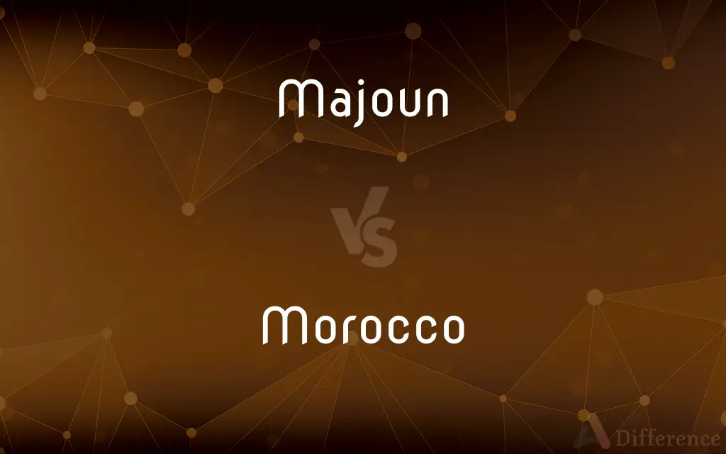 Majoun vs. Morocco — What's the Difference?