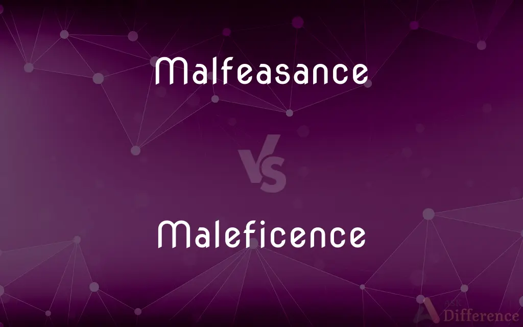 Malfeasance vs. Maleficence — What's the Difference?