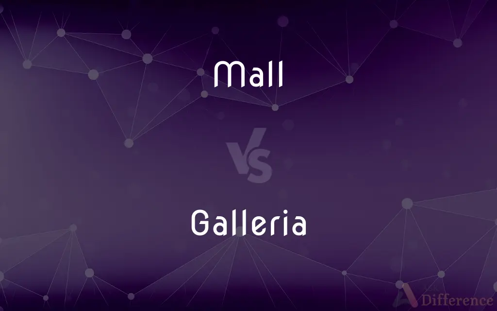 Mall vs. Galleria — What's the Difference?