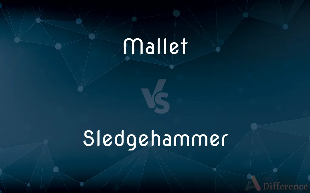 Mallet vs. Sledgehammer — What's the Difference?
