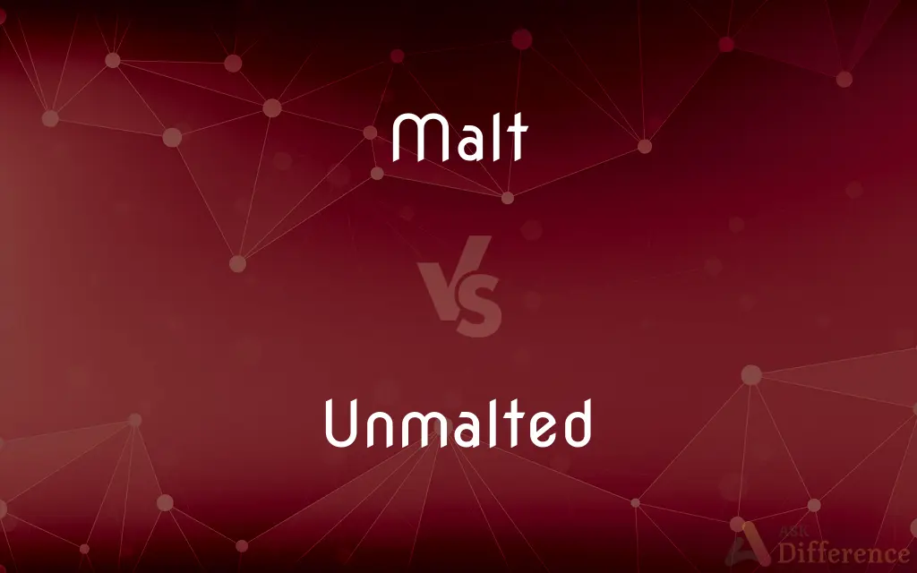 Malt vs. Unmalted — What's the Difference?