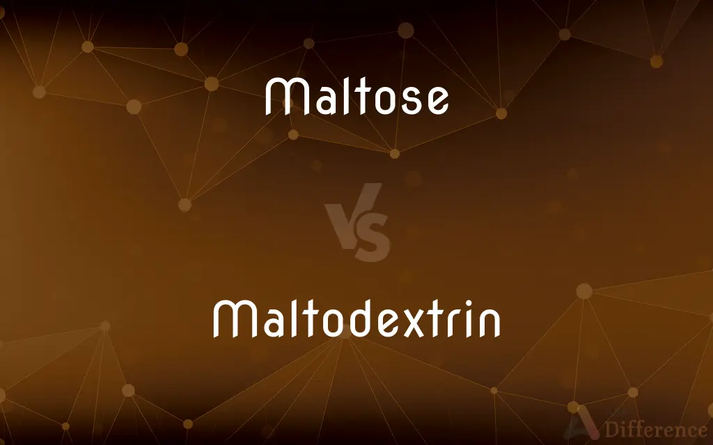 Maltose vs. Maltodextrin — What's the Difference?