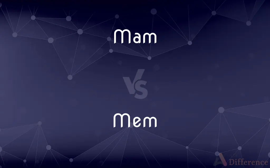 Mam vs. Mem — What's the Difference?
