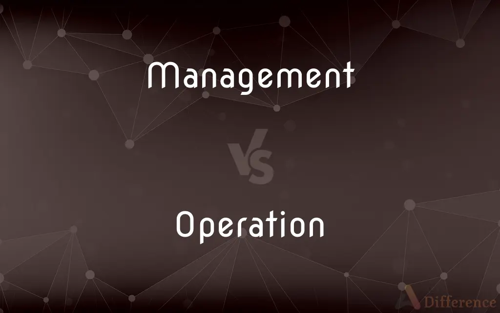 Management vs. Operation — What's the Difference?