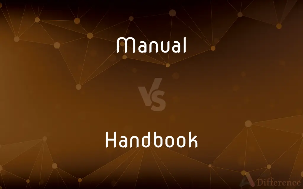Manual vs. Handbook — What's the Difference?