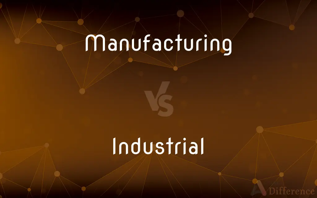 Manufacturing vs. Industrial — What's the Difference?