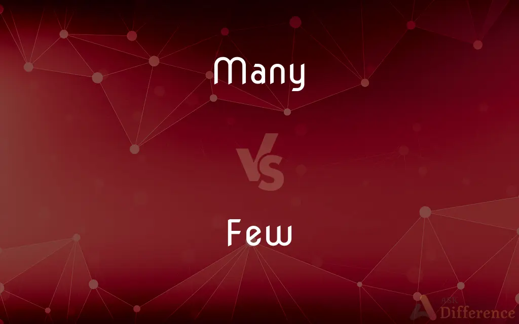 Many vs. Few — What's the Difference?