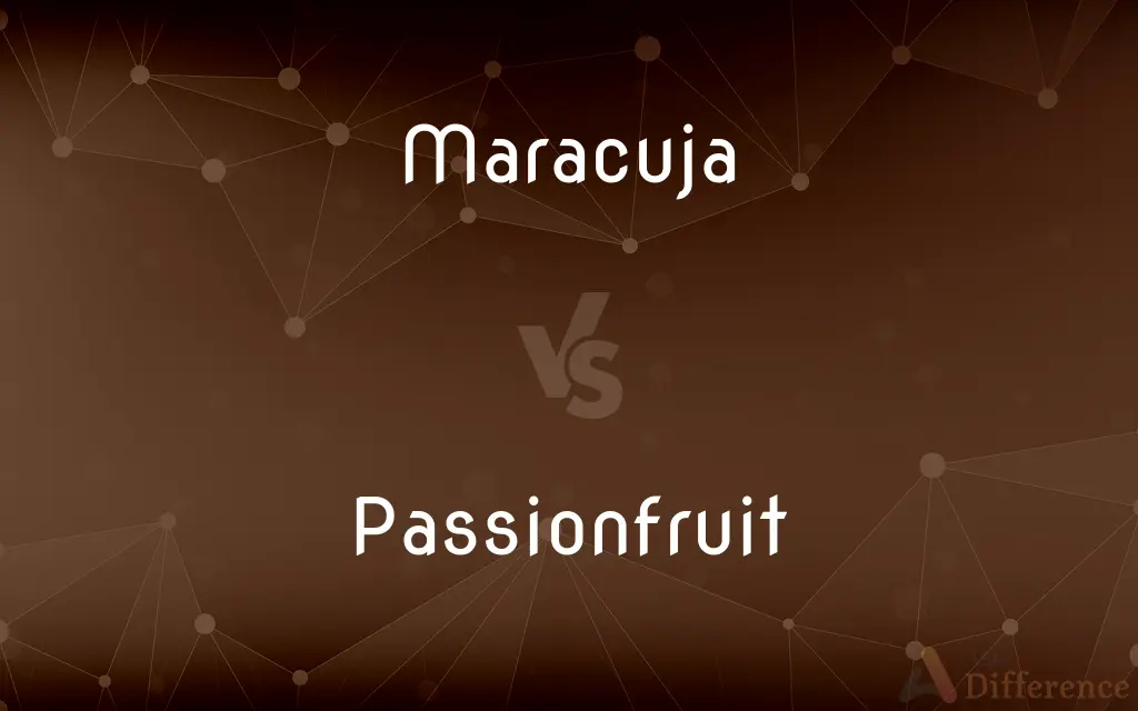 Maracuja vs. Passionfruit — What's the Difference?