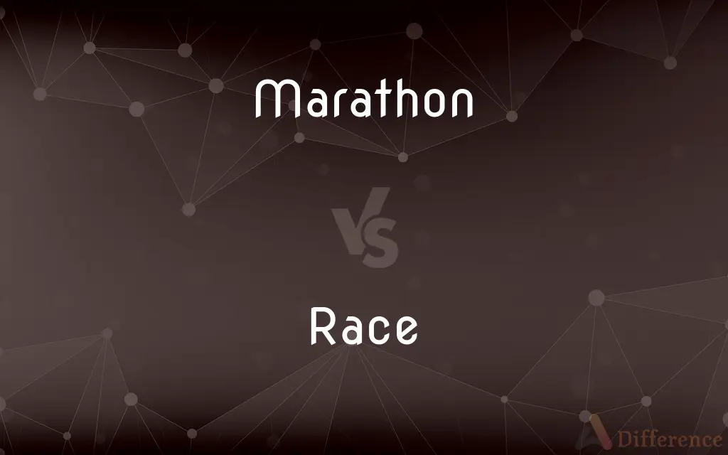 Marathon vs. Race — What's the Difference?