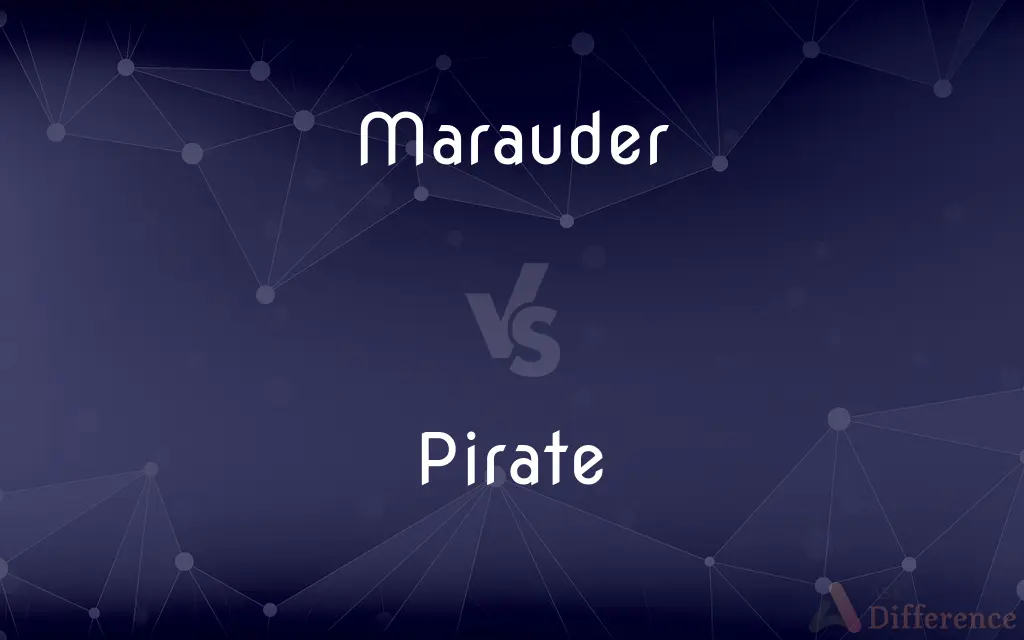 Marauder vs. Pirate — What's the Difference?
