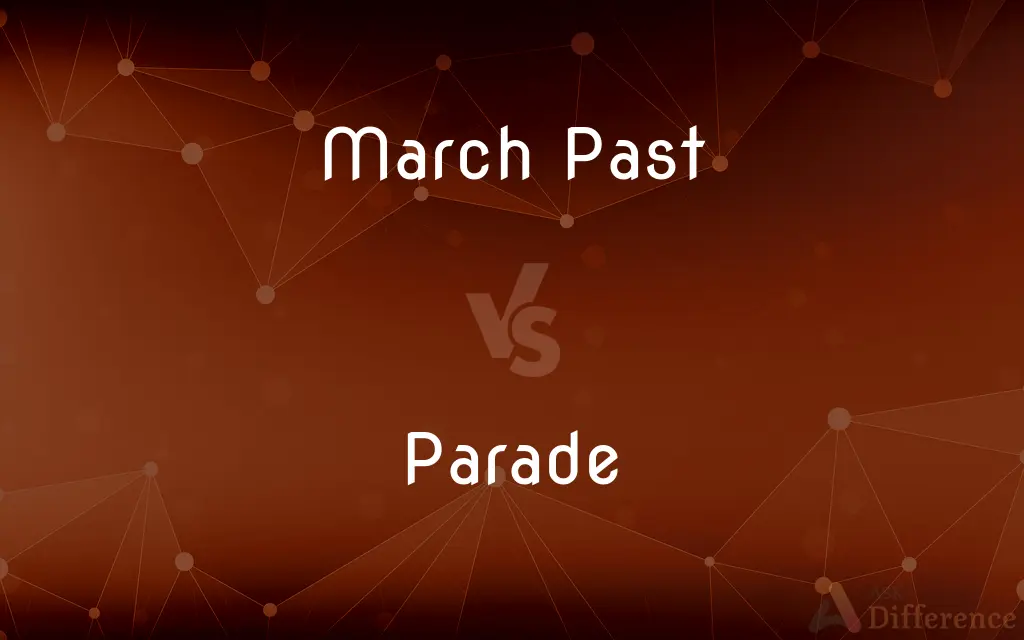 March Past vs. Parade — What's the Difference?