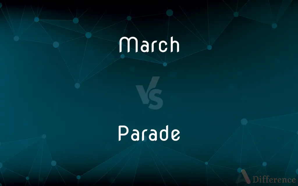 March vs. Parade — What's the Difference?