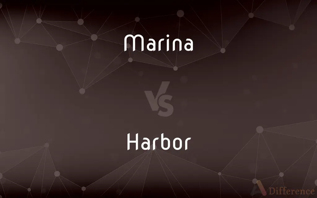 Marina vs. Harbor — What's the Difference?
