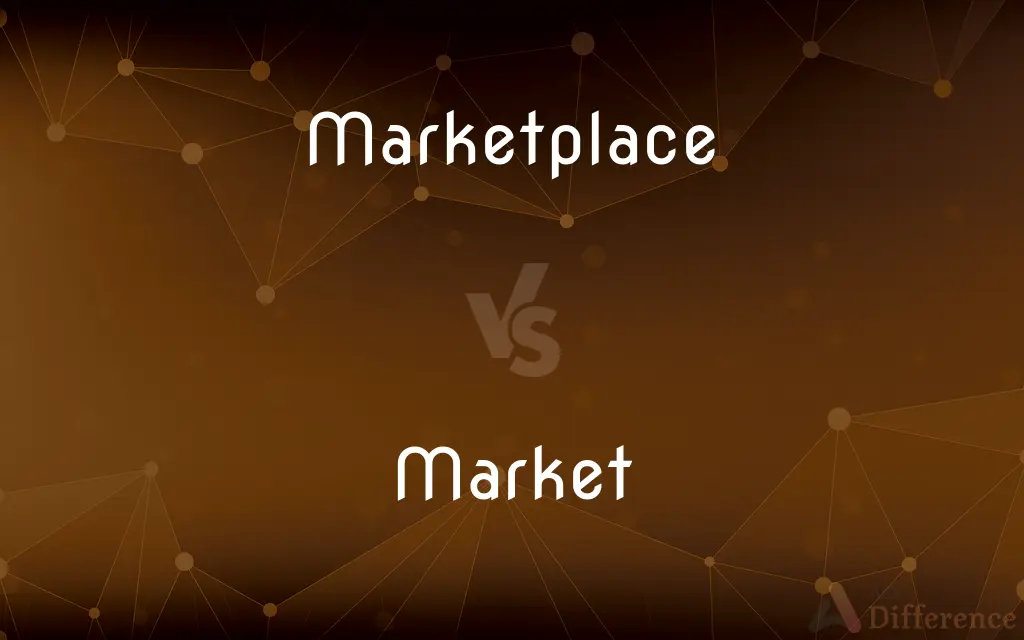 Marketplace vs. Market — What's the Difference?
