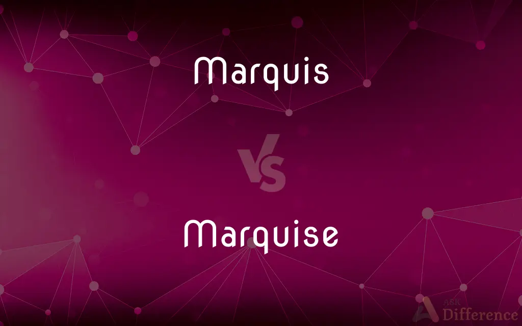 Marquis vs. Marquise — What's the Difference?