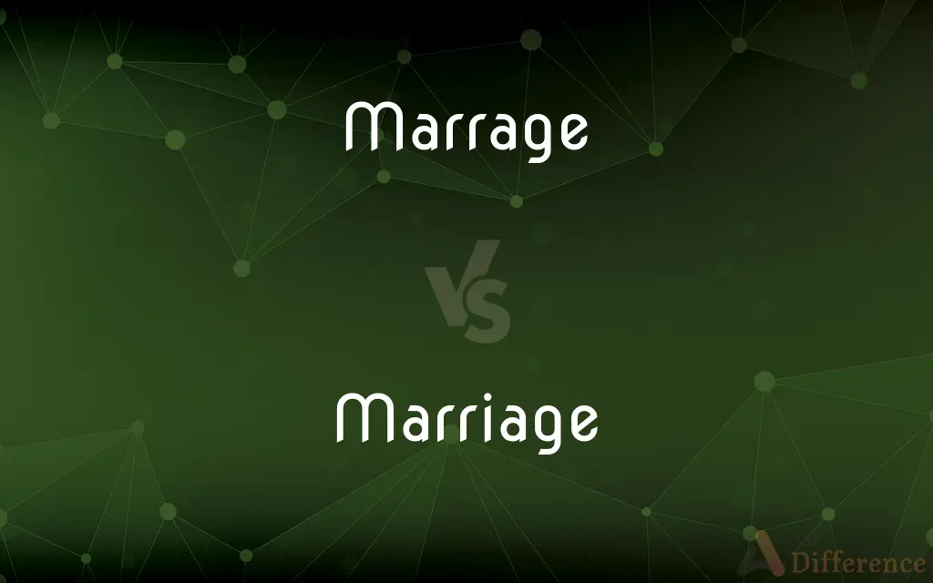 Marrage vs. Marriage — Which is Correct Spelling?