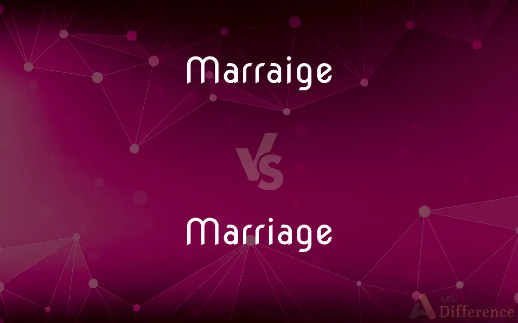 Marraige vs. Marriage — Which is Correct Spelling?