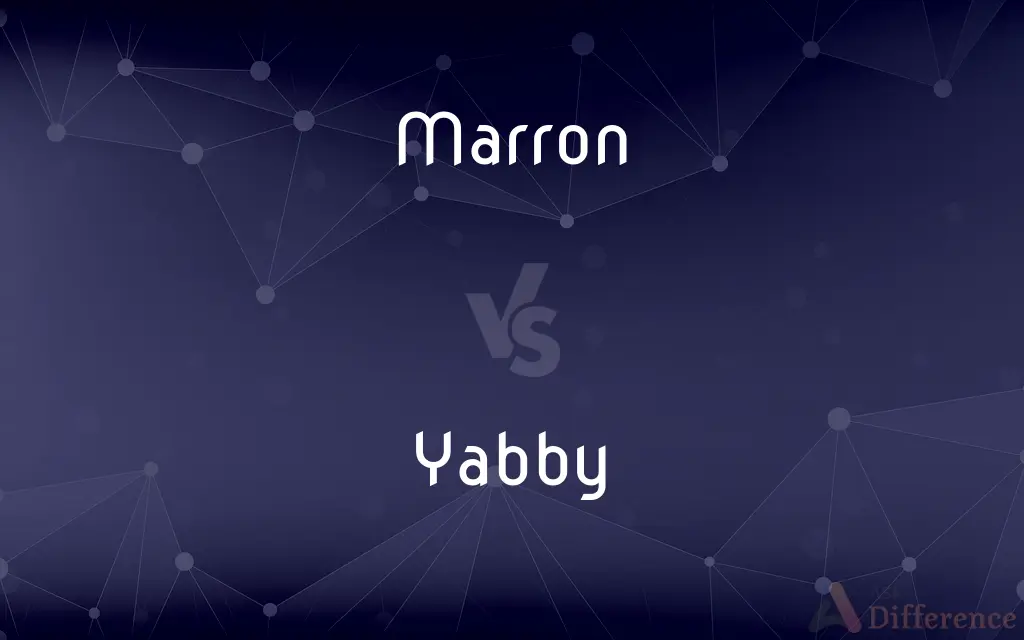 Marron vs. Yabby — What's the Difference?