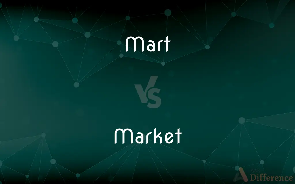Mart vs. Market — What's the Difference?