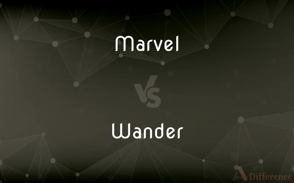 Marvel vs. Wander — What's the Difference?