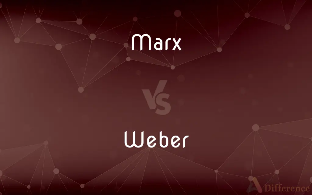 Marx vs. Weber — What's the Difference?
