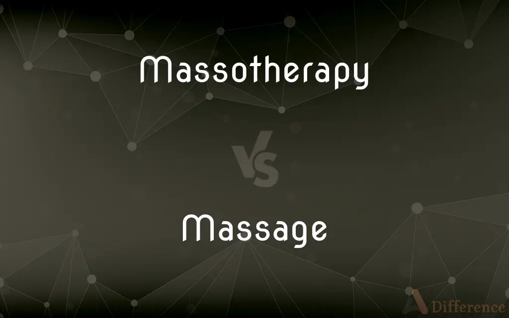 Massotherapy vs. Massage — What's the Difference?