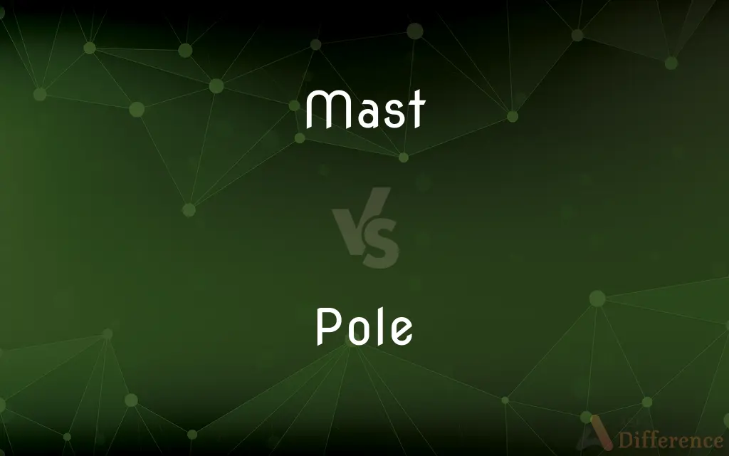 Mast vs. Pole — What's the Difference?
