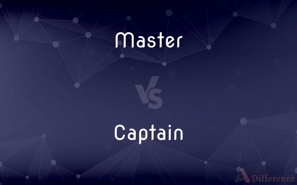Master vs. Captain — What's the Difference?
