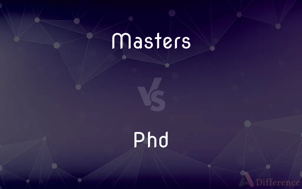 Masters vs. Phd — What's the Difference?