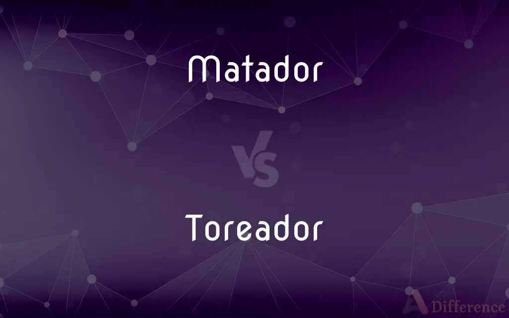 Matador vs. Toreador — What's the Difference?