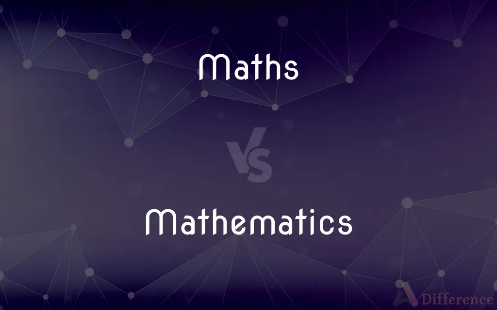 Maths vs. Mathematics — What's the Difference?