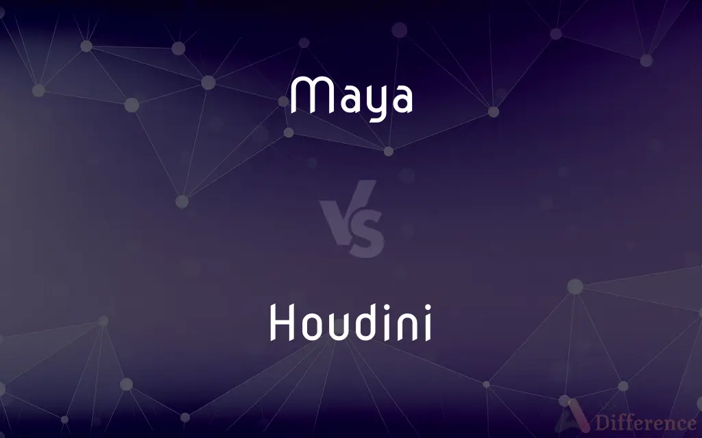 Maya vs. Houdini — What's the Difference?