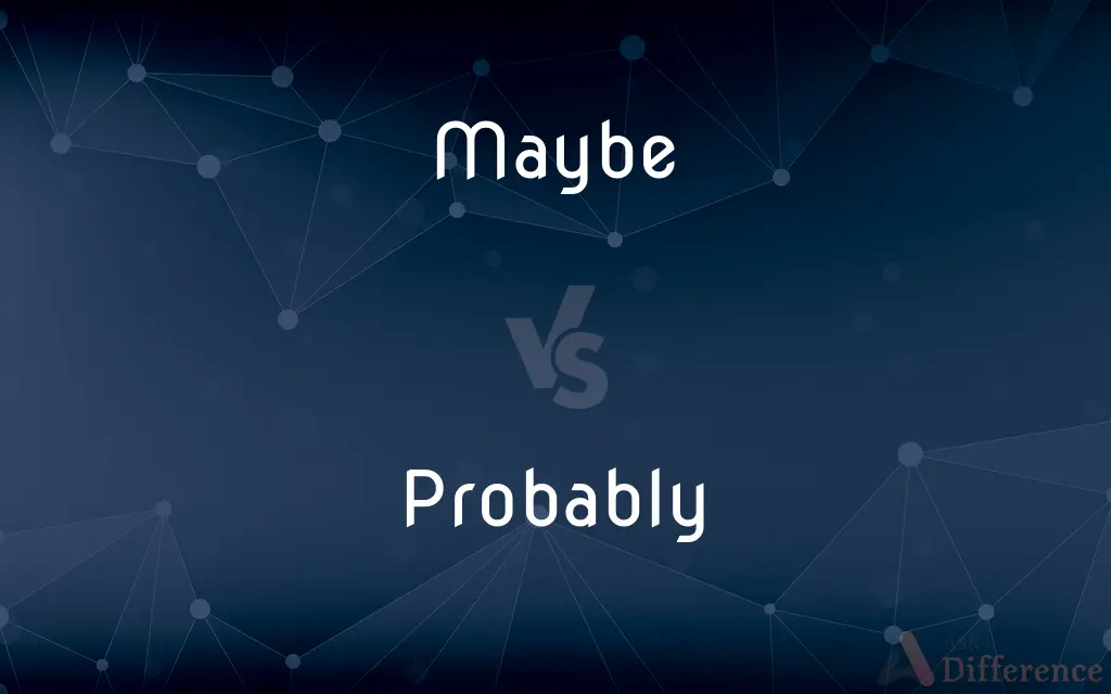 Maybe vs. Probably — What's the Difference?