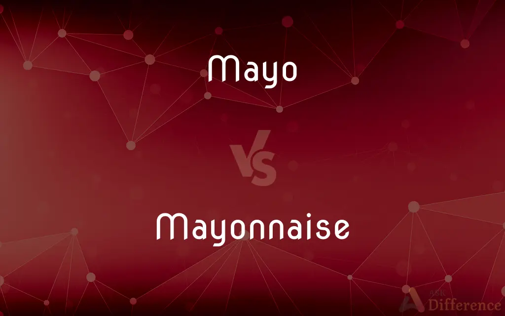 Mayo vs. Mayonnaise — What's the Difference?