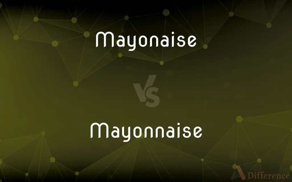 Mayonaise vs. Mayonnaise — Which is Correct Spelling?