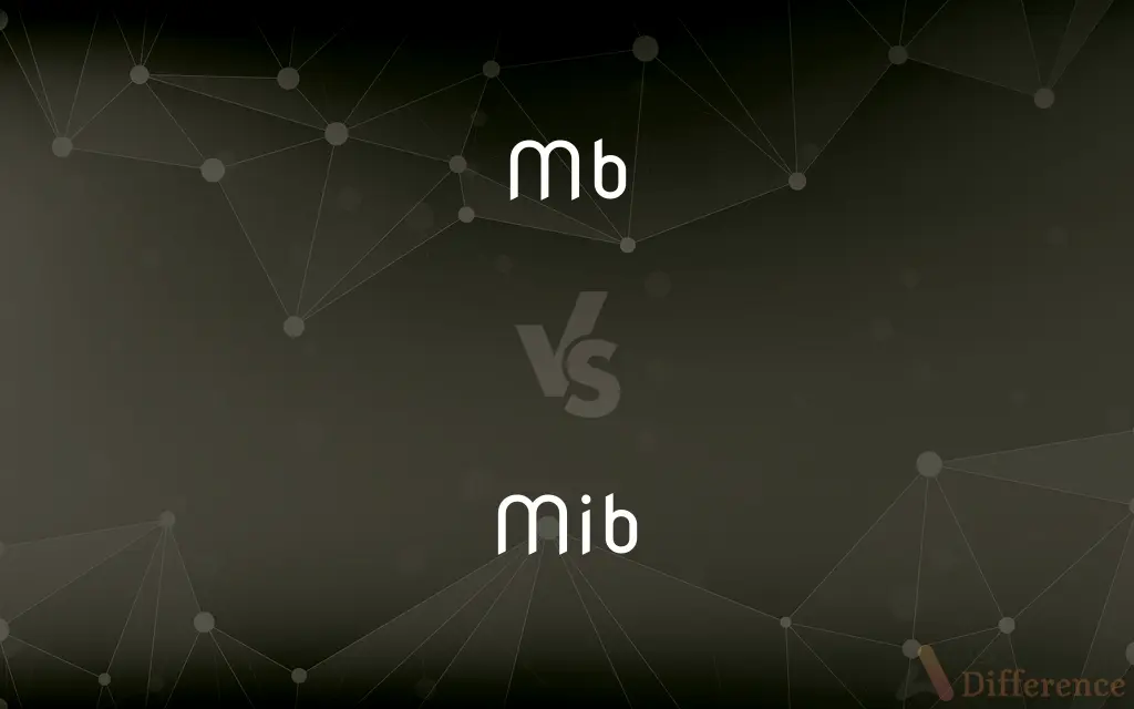 Mb vs. Mib — What's the Difference?