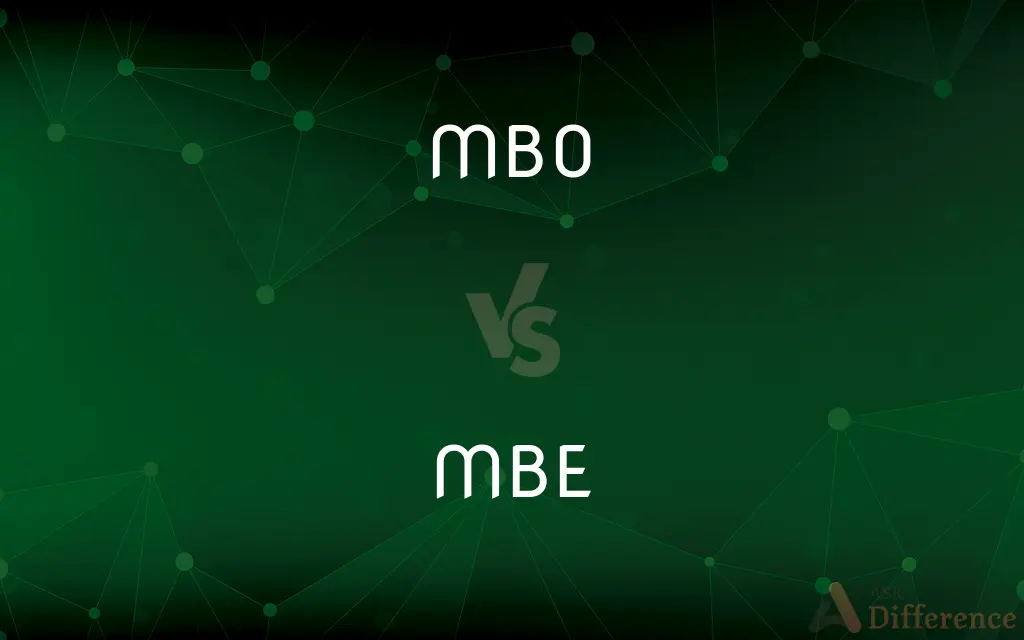 MBO vs. MBE — What's the Difference?