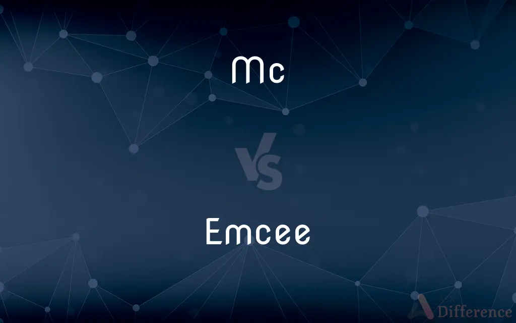 Mc vs. Emcee — What's the Difference?