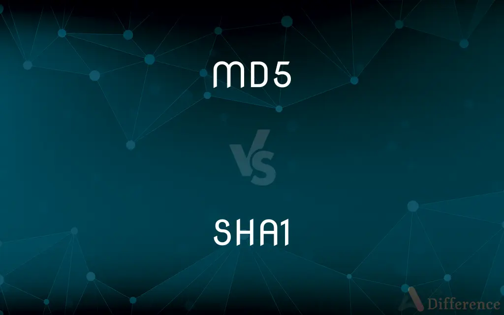 MD5 vs. SHA1 — What's the Difference?