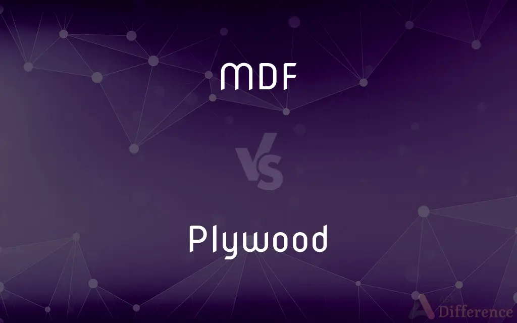 MDF vs. Plywood — What's the Difference?
