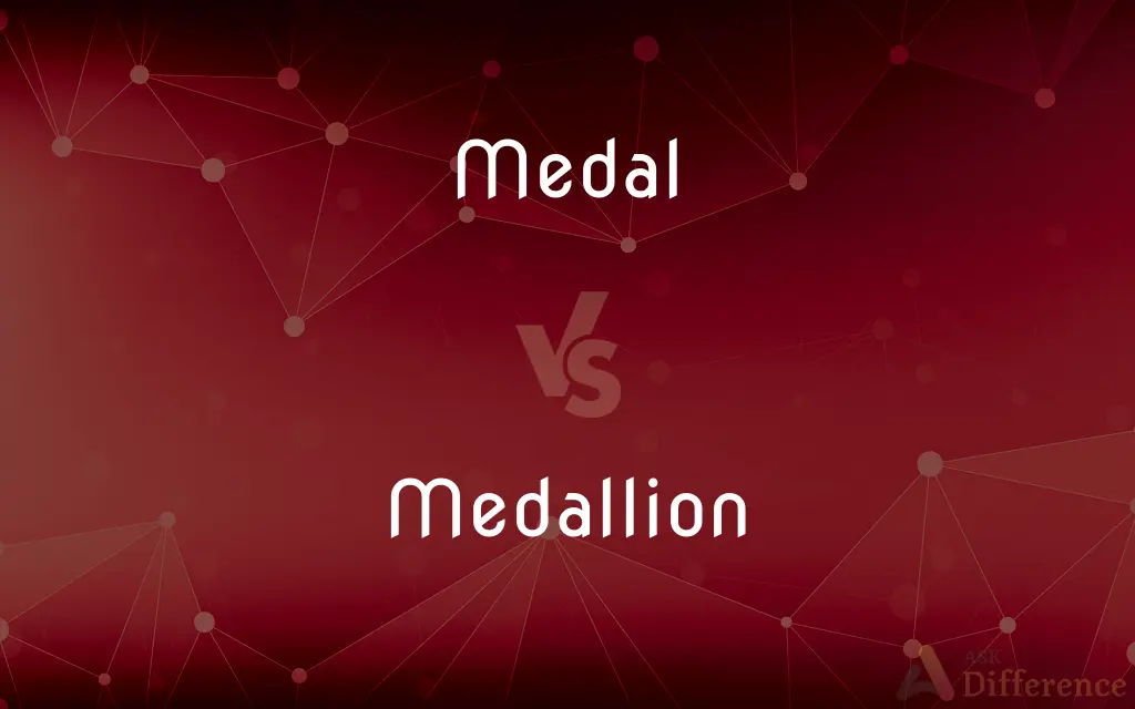 Medal vs. Medallion — What's the Difference?