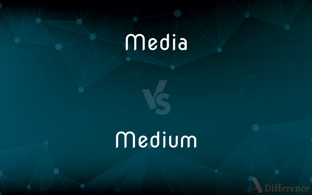 Media vs. Medium — What's the Difference?