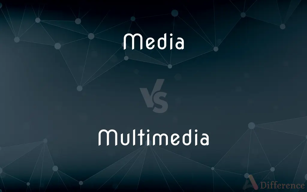 Media vs. Multimedia — What's the Difference?