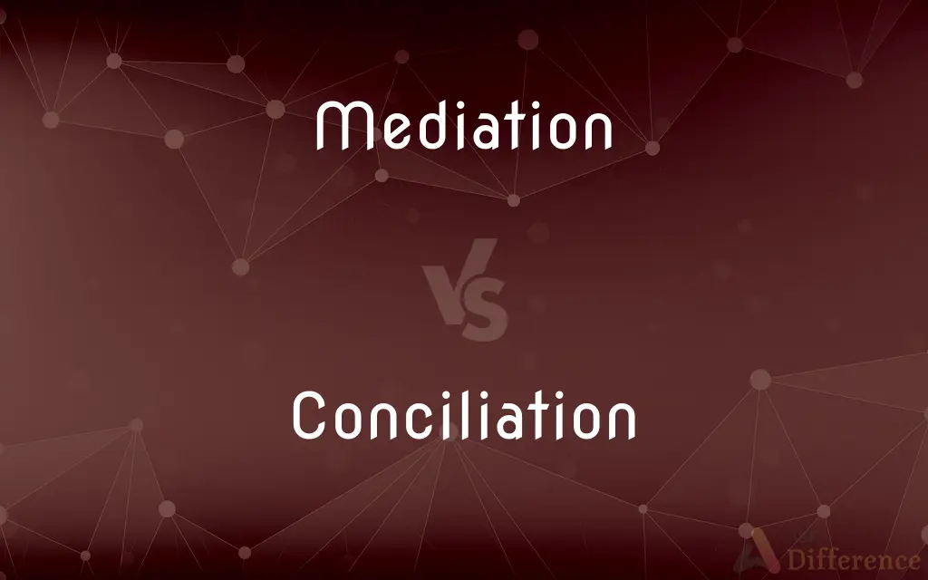 Mediation vs. Conciliation — What's the Difference?