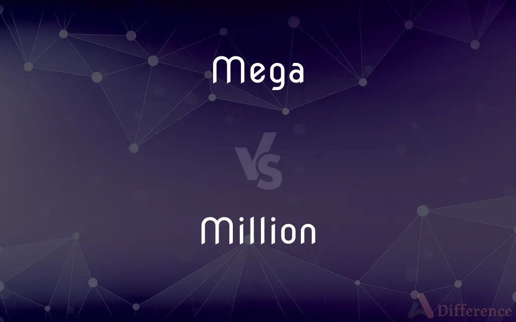 Mega vs. Million — What's the Difference?