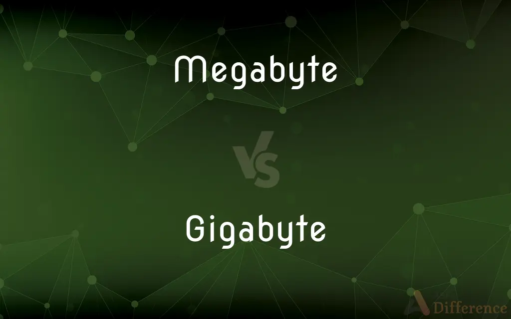 Megabyte vs. Gigabyte — What's the Difference?