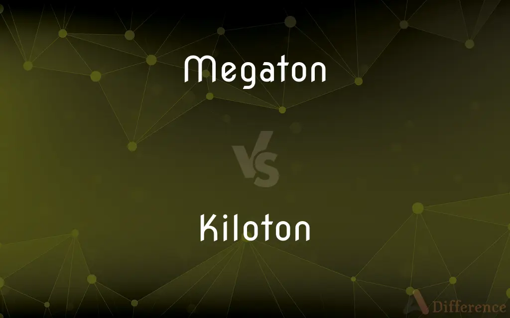 Megaton vs. Kiloton — What's the Difference?